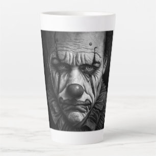 Sad Clown Latte Mug 