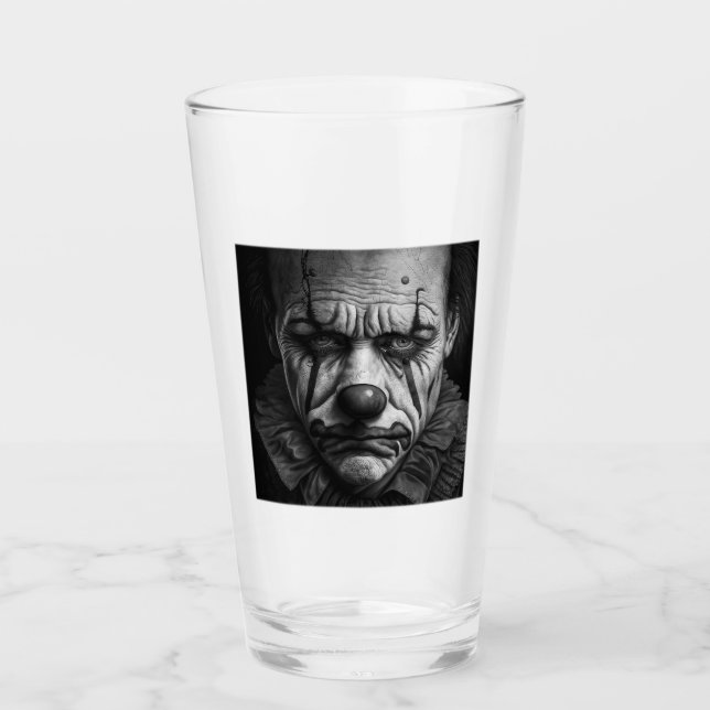Sad Clown Verre Tumbler (Devant)