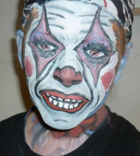 Scary Clown Face Gifts On Zazzle Ca