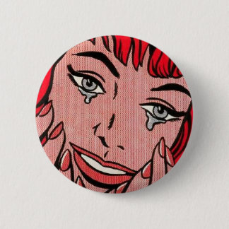 Sad Comic 2 Inch Round Button