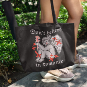 Sad Cupid Tote Bag