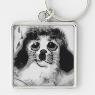 SAD DOG KEYCHAIN
