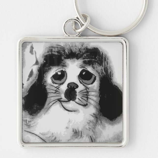 SAD DOG KEYCHAIN (Front)