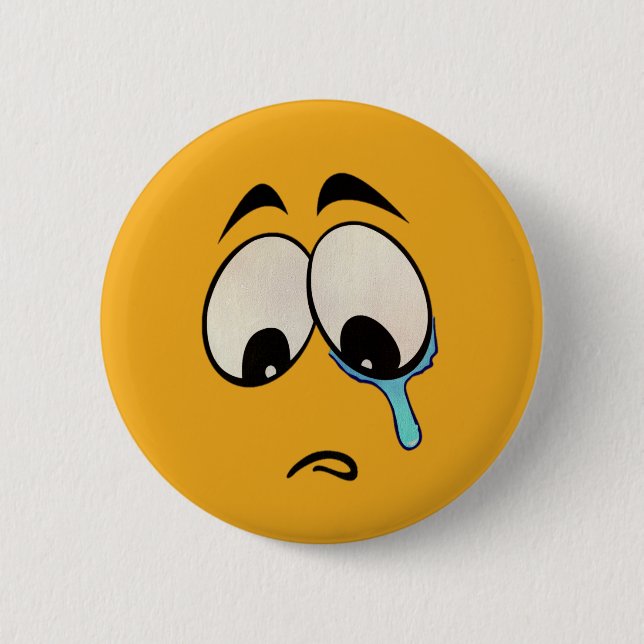 Sad Emoji Button (Front)