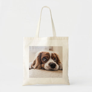 Sad-Eyed Cocker Spaniel Dog Tote Bag