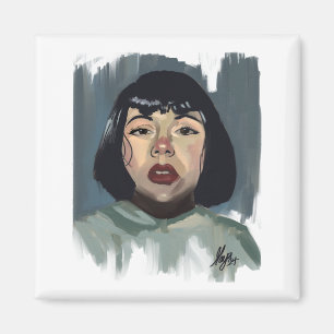 Sad eyes magnet