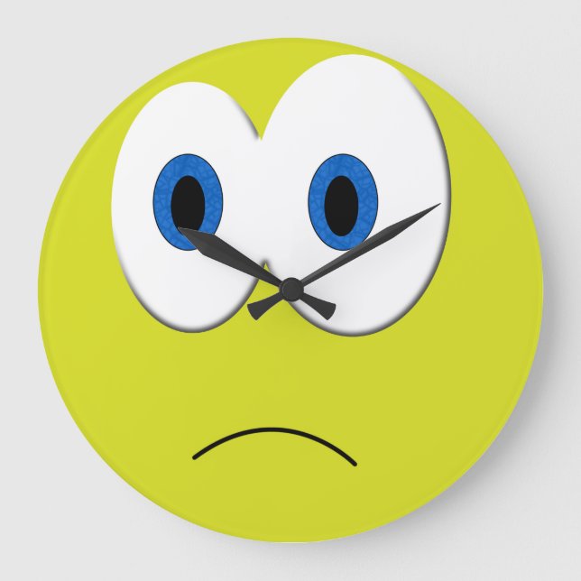 Sad Face Clock (Front)