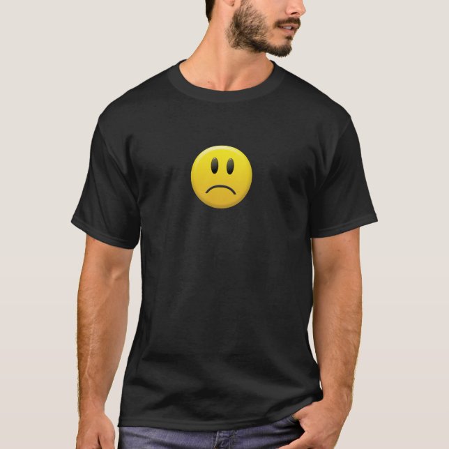 Sad Face T-Shirt (Front)