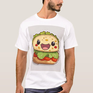 "Sad Girl Lex: Grunge Hip-Hop Logo with Anime  T-Shirt