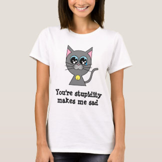 Sad Kitty T-Shirt