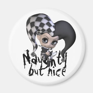 Sad Little Jester Magnet