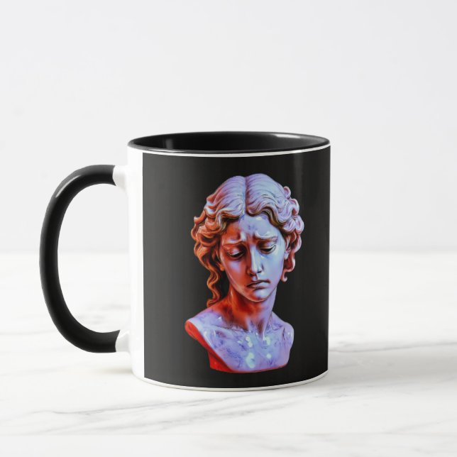 Sad Marble Glow Mug (Left)