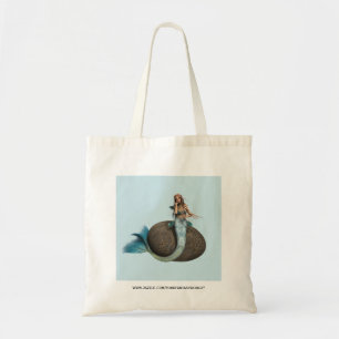 Sad Mermaid Tote Bag