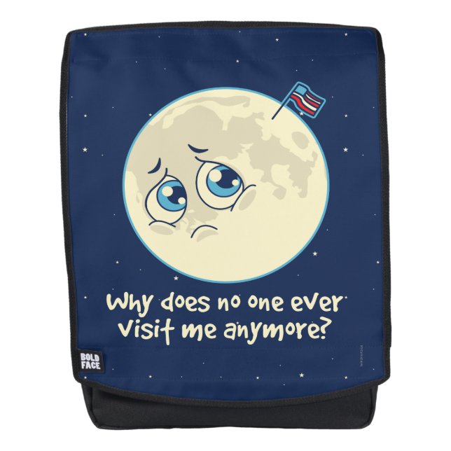 Sad Moon Backpack (Front)
