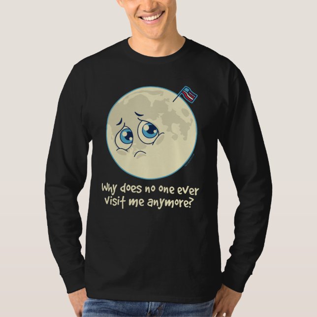 Sad Moon T-Shirt (Front)