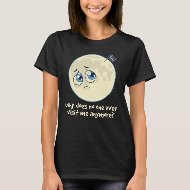 Sad Moon T-Shirt (Front)