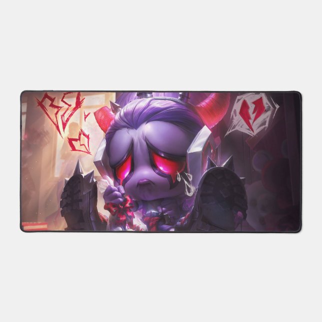Sad Mummy Gaming Deskmat | Customizable Desk Mat (Front)