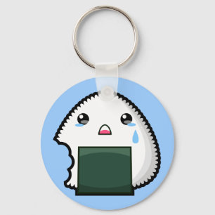 Sad Onigiri Keychain