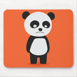 Sad Panda Mouse Pad