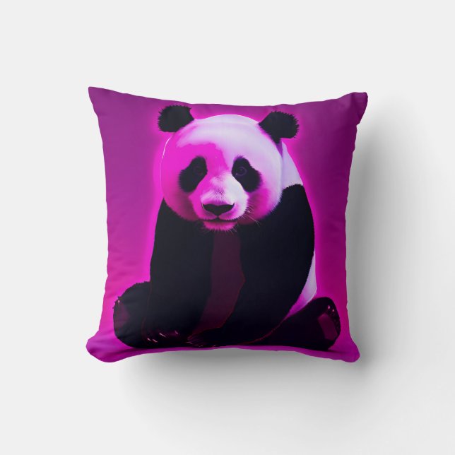 Sad Panda Serenity Pillow 😢 (Front)