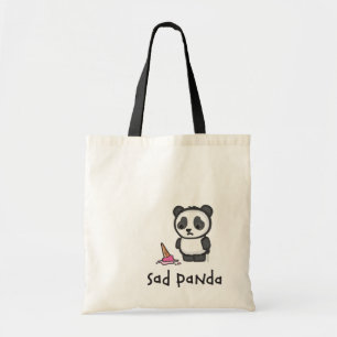 Sad Panda tote bag