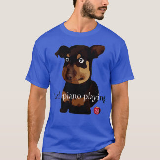 Sad Piano Playing T-Shirt