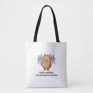 Sad Potato and The Distracted Crowd Tote Bag