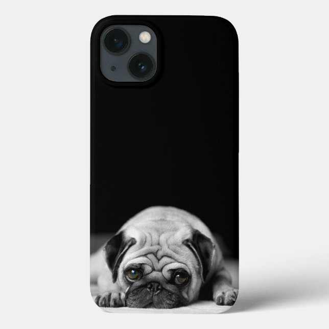 Sad Pug Case-Mate iPhone Case (Back)