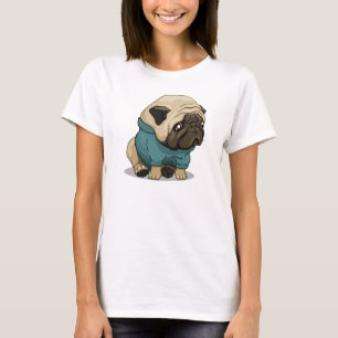 Sad pug dog T-Shirt