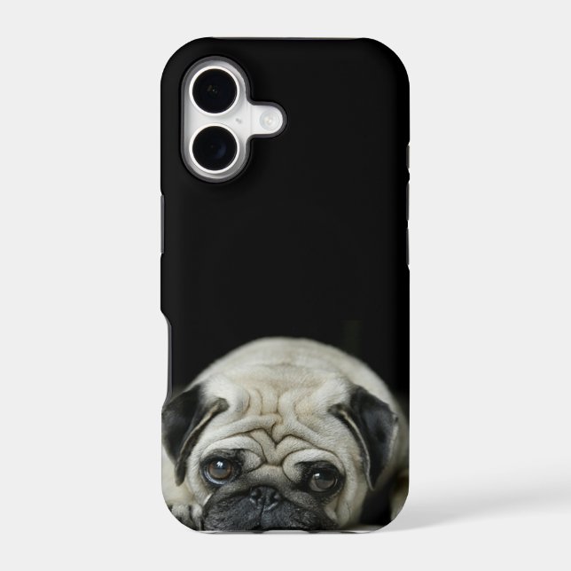 sad pug iphone 5 case (Back)
