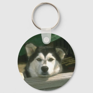 Sad Puppy Keychain