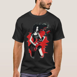 Sad Rock n Roll Girl T-Shirt