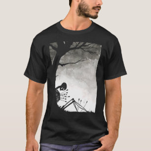 Sad Skeleton Dark Aesthetic Grunge clothes Gothic T-Shirt