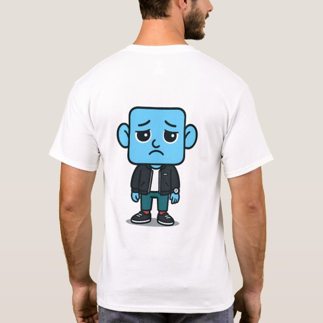 Sad Smilo T-shirt - Emotional design (Dos)