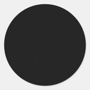 Sad Stick Man Figure Fisherman No Fishing Today Fa Classic Round Sticker