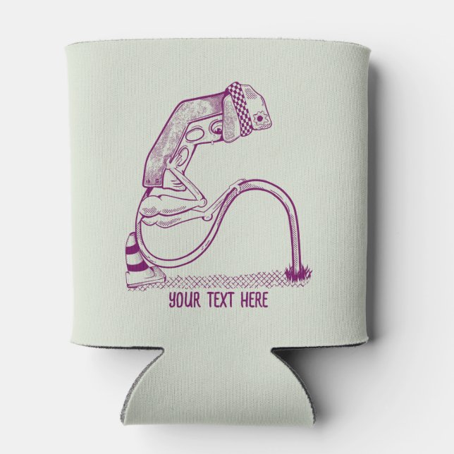 Sad traffic light  can cooler (Back)