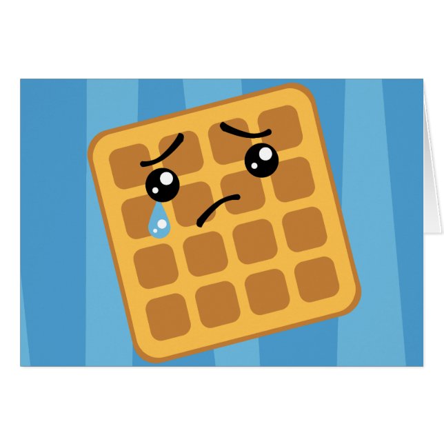 Sad Waffle (Front Horizontal)