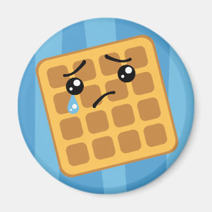 Sad Waffle Magnet