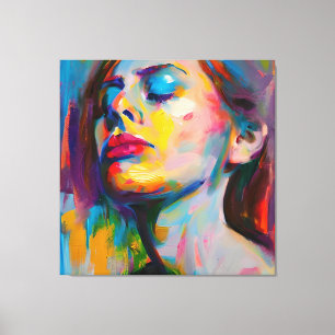 Sad women  canvas print