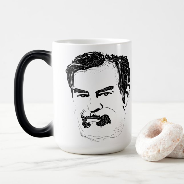 Saddam Hussein Magic Mug (With Donut)