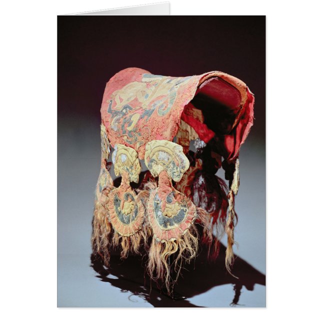Saddle Cover with griffins attacking goats (Front)