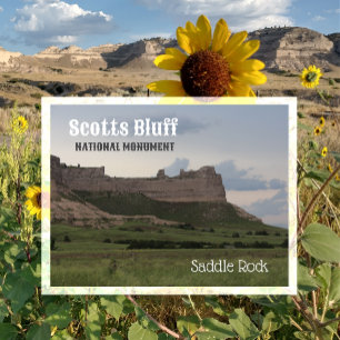 Saddle Rock, Scotts Bluff National Monument, NE Po Postcard