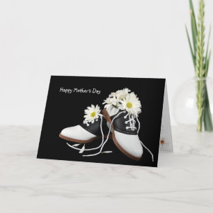 Saddle Shoes and Daisy Mother's Day Card