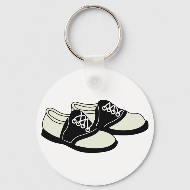 Saddle Shoes Keychain (Front)