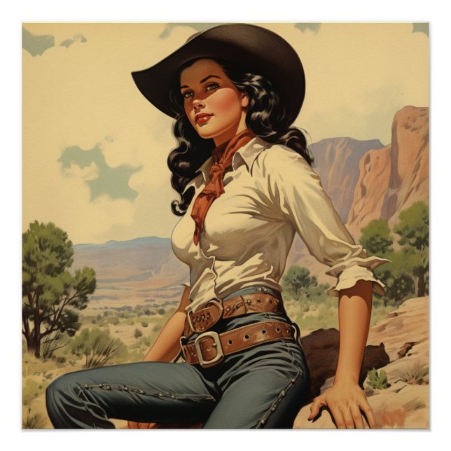 Saddle Up for Western Love: Wild West Whispers Poster (Front)