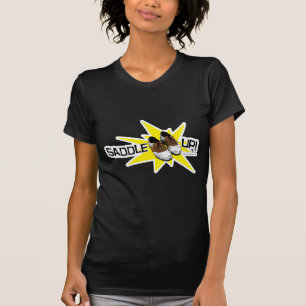 Saddle Up Fun Retro Footwear Classic Shoes T-Shirt