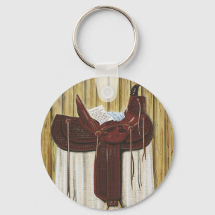 Saddle Up Keychain