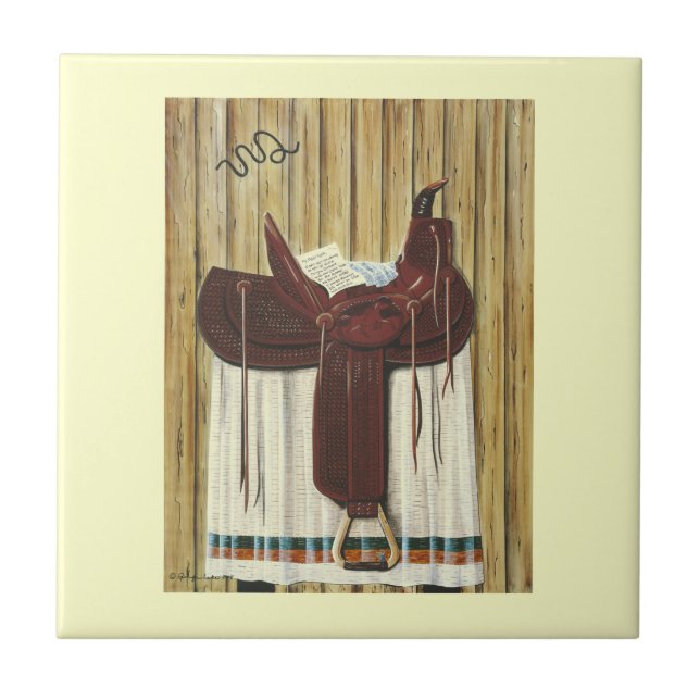 Saddle Up Tile (Front)
