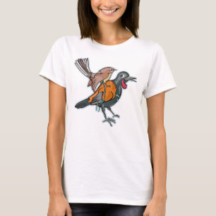 Saddleback and fantail T-Shirt