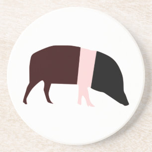 Saddleback Pig Coasters